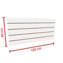 Ver imagem 2 de Painel Canaletado Painel Expositores Chapa Canaletada Branco