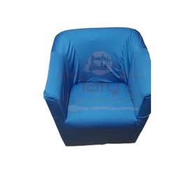 Capa Poltrona Ferradura:azul Anil - 1