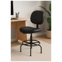 Ver imagem 6 de Cadeira Caixa Executiva Lisa sem Braços - (aranha Martiflex) - Cor Preta - 35031