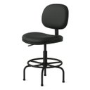 Ver imagem 4 de Cadeira Caixa Executiva Lisa sem Braços - (aranha Martiflex) - Cor Preta - 35031
