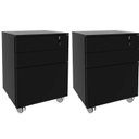 Ver imagem 1 de Kit 2 Gaveteiros com Chave 3 Gavetas Charme