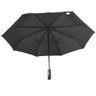 2 Guarda Chuva Fazzoletti Automático Cabo Curvo Preto Grande - 3