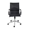 Ver imagem 3 de Kit 2 Cadeiras Escritorio Diretor Design Italiano com Relax Corino 3304 Preto