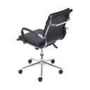 Ver imagem 4 de Kit 5 Cadeiras Escritorio Diretor Design Italiano com Relax Corino 3304 Preto