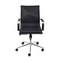 Ver imagem 3 de Kit 5 Cadeiras Escritorio Diretor Design Italiano com Relax Corino 3304 Preto
