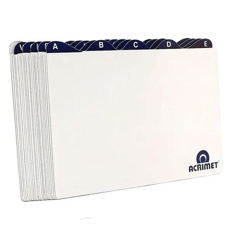 Índice para Fichário de Mesa A/z 6''x9'' - Acrimet