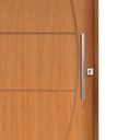 Ver imagem 5 de Porta de Correr Padrão Imbuia Belissima 6 Trilho Embutir Puxador Tubolar 800 Mm Cromado 92 X 210 Esq