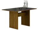 Ver imagem 1 de Mesa de Jantar 1,20m para 4 Cadeiras Florença New Leifer Moveis CADEIRAS NÃO INCLUSAS Freijó/Freijó