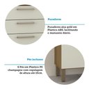 Ver imagem 4 de Cozinha Compacta 165,40cm 7 Portas e 2 Gavetas com Tampo 353 Luciane Móveis
