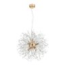 Lustre Pendente Astraled Mensae Pt-1041 Dourado G9 Bivolt Dourado Pt-1041 - 1