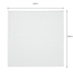 Persiana Horizontal Evolux Pvc 25mm 120x160m Branca D113180a - 4