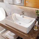 Ver imagem 1 de Cuba de Mármore Sintético Sobrepor P/lavabo e Banheiro Venuz