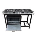 Ver imagem 2 de Fogão 3 Bocas Cefaz com Forno Linha Gold Baixa Pressão CFZG-122