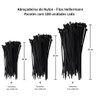 Kit 300 Fitas Hellerman Enforca Gato Cinta Plástica Abraçadeira Lacre de Nylon Tamanhos 10 15 25cm P - 2