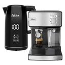 Ver imagem 1 de Kit Cafeteira Espresso Nova Primalatte e Chaleira Digital Black 1,7l Oster 110v