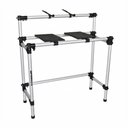 Ver imagem 1 de Rack Titanium RDJ CDJ Case Bandeja Para CDJs, Mixer, Controlador, Arranjadores Em Hard Case