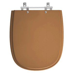 Tampa de Privada em Mdf Donna Ocre para Bacia Santamarina