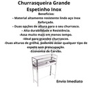 Ver imagem 4 de Churrasqueira Espetinho Profissional Inox 80x28