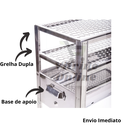 Ver imagem 3 de Churrasqueira Espetinho Profissional Inox 80x28