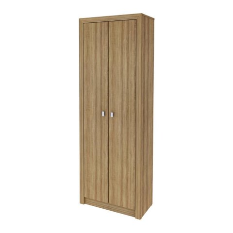 Armário Multiuso Lavanderia 2 Portas 60cm Multimóveis Cr30052 Amêndoa