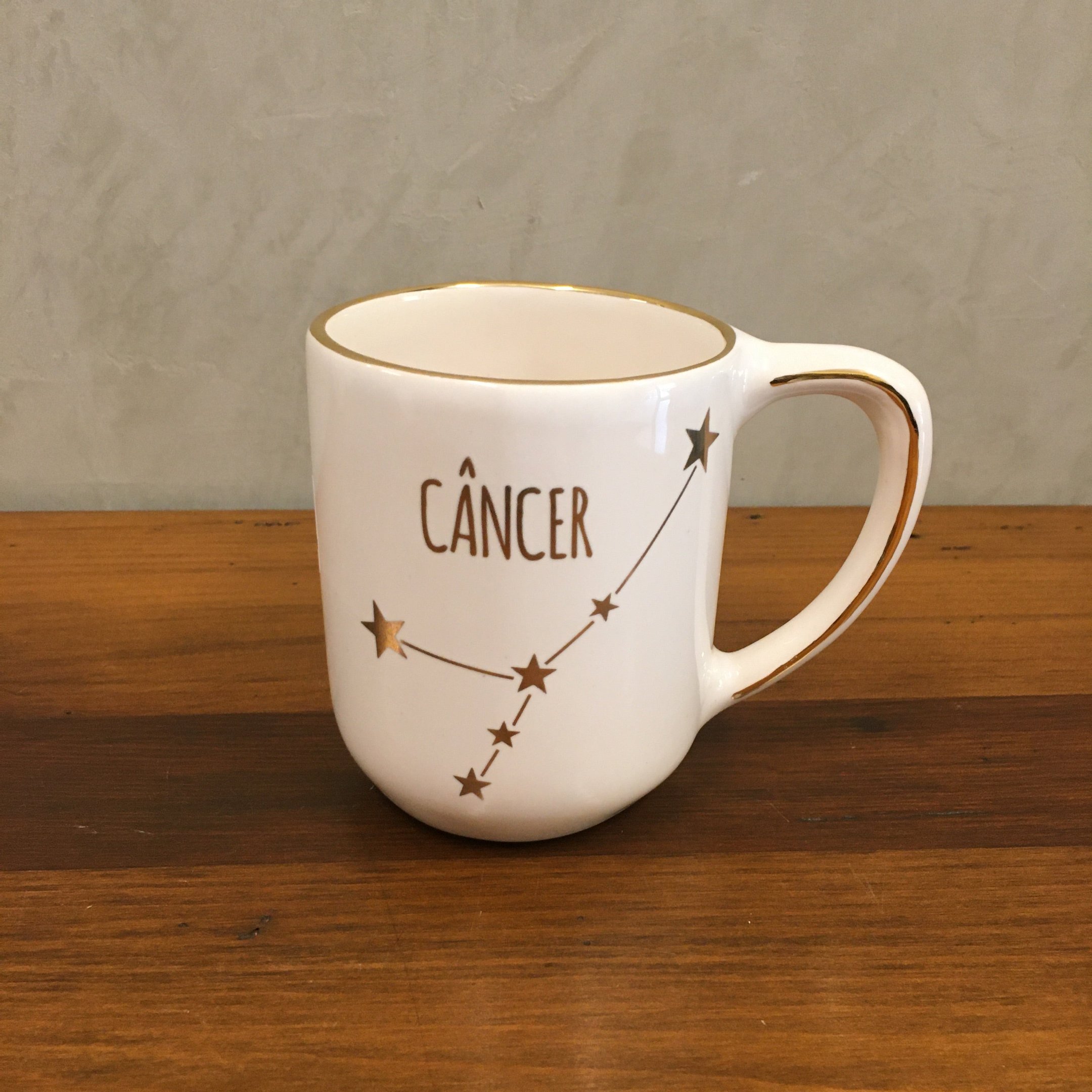 Caneca Zodiaco Em Cerâmica Luiz Salvador – 01 Peça Cancer - 3