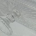 Ver imagem 7 de Prato para Bolo de Cristal Transparente 12x32x17cm Boleira Festa Doces Suporte