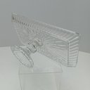Ver mais imagens de Prato para Bolo de Cristal Transparente 12x32x17cm Boleira Festa Doces Suporte