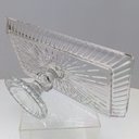 Ver imagem 4 de Prato para Bolo de Cristal Transparente 12x32x17cm Boleira Festa Doces Suporte