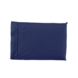 Roupa de Cama Solteiro 400 Fios 2 Peças 100% Toque Macio Cor:azul - 3
