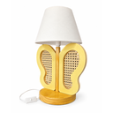Ver imagem 2 de Abajur Infantil Borboleta com Palha Indiana | Luminária Decorativa para Quarto de Menina | Madeira