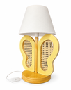 Ver imagem 2 de Abajur Infantil Borboleta com Palha Indiana | Luminária Decorativa para Quarto de Menina | Madeira