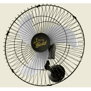 Ventilador De Parede Gold 60 cm Bivolt Aço Preto 200 W