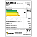 Ver imagem 2 de Ventilador De Parede Gold 60 cm Bivolt Aço Preto 200 W