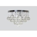 Ver imagem 1 de Lustre Cristal Legítimo K9 Redondo 30cm Diâmetro Vai Montado