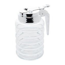 Meleira de Vidro com Tampa de Plástico Cromada 280ml - Lyor - 1
