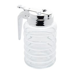 Meleira de Vidro com Tampa de Plástico Cromada 280ml - Lyor - 3