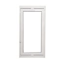 Ver imagem 2 de Janela Vitrô Capelinha de Alumínio Branco 80x50 Cm Linha Veneza