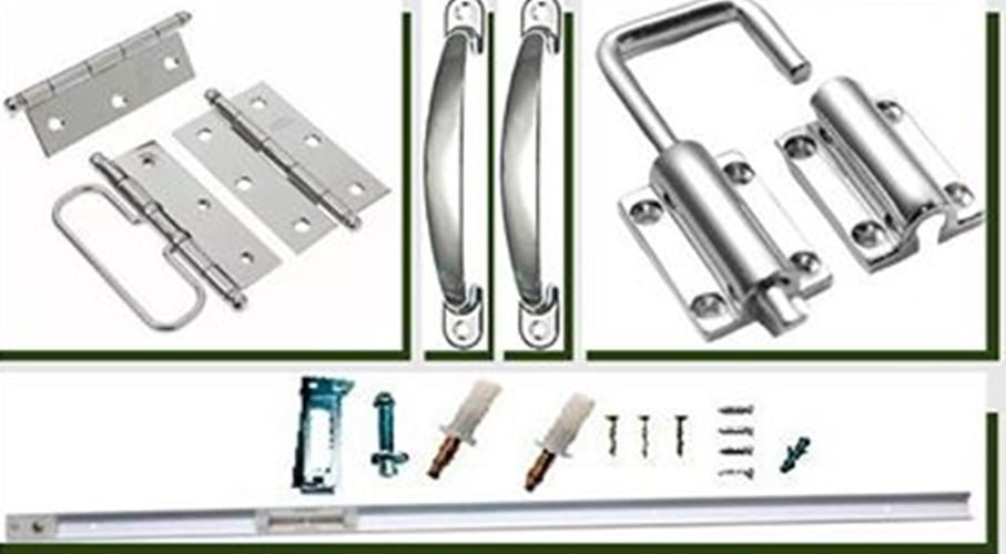 Porta Camarão Completa Frisada Cm-01 C/ Fundo Primer Branco UV 210X72 Bat-12 Pinus Desmontada - 2