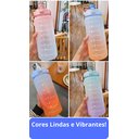Ver imagem 3 de Garrafa Squeze Motivacional Bpa Free Enfeites Adesivo 2000ml:rosa/azul