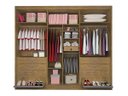 Ver imagem 2 de Guarda Roupa Casal Athos 6 Portas 100% Mdf D`doro Móveis -ypê