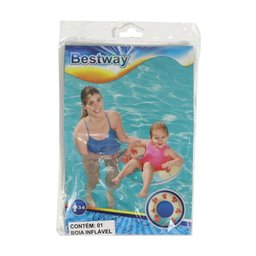 Boia Inflável Infantil Circular Estampada Piscina Água Mar Praia W36014 Bel - 4