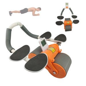 Rolo Abdominal Exercicio Roda Musculaçao Ombro Braço Prancha Lombar Costas Academia Musculo Fortalec