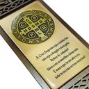 Ver imagem 3 de Adorno Escapulário de Porta Medalha de São Bento