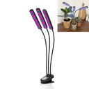 Ver imagem 1 de Lampada Luminaria Cultivo Plantas Interno Temporizador Luz Ultravioleta Uv Indoor Planta em Casa Est