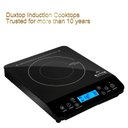 Ver imagem 2 de Duxtop Fogão de Indução Portátil 1800w com Tela Lcd e Toque, Preto