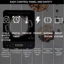 Ver imagem 6 de Duxtop Fogão de Indução Portátil 1800w com Tela Lcd e Toque, Preto