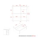 Ver imagem 6 de Gabinete para Banheiro com 1 Gaveta - Branco