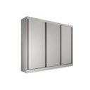 Ver imagem 1 de Guarda Roupa Casal 3 Portas de Correr e 6 Gavetas Diamond/londres Branco - Novo Horizonte