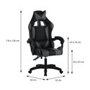 Ver imagem 3 de Cadeira para Escritório Gamer Hawker Rosa