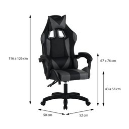 Cadeira para Escritório Gamer Hawker - 3